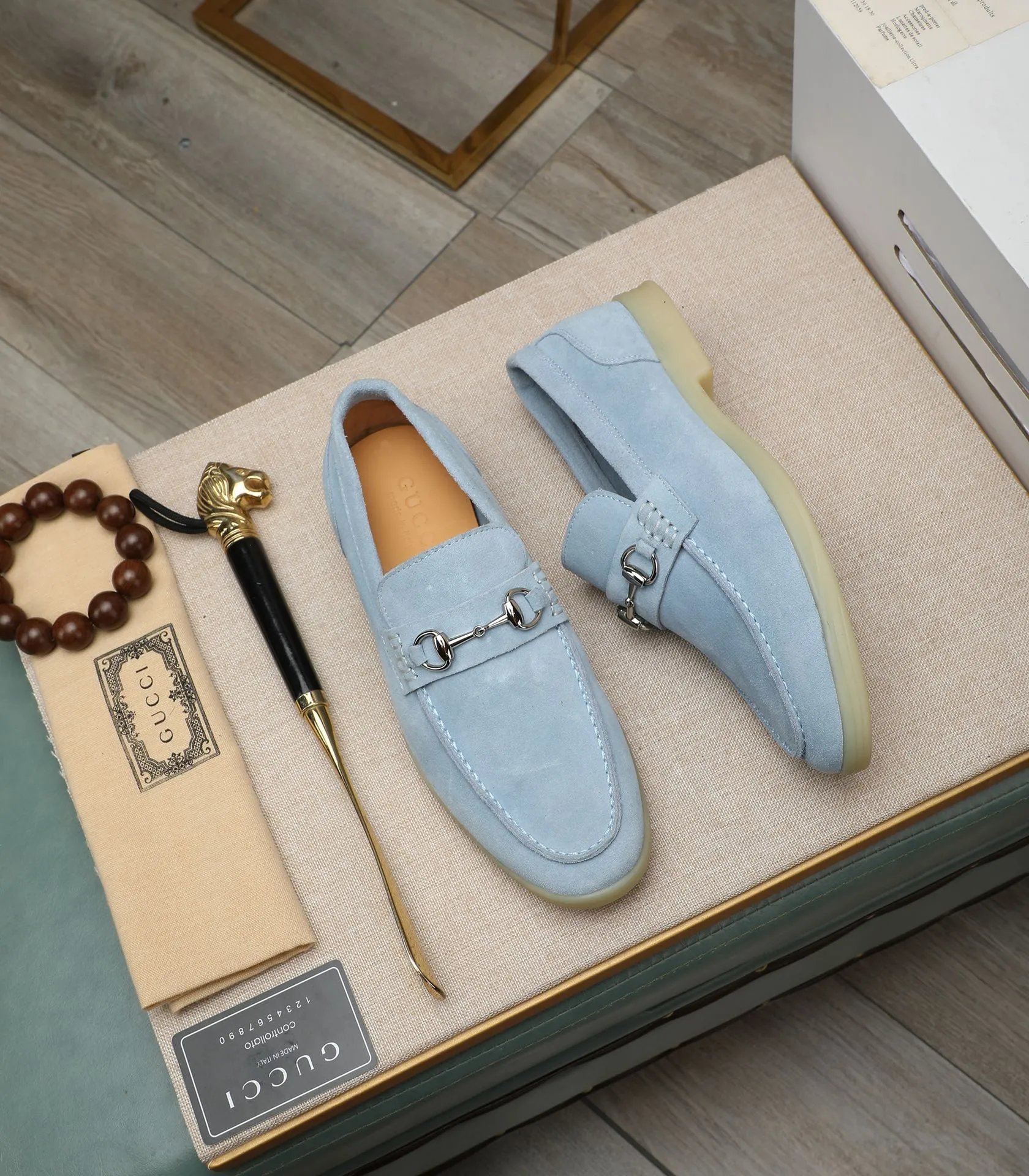 Men's shoes 💰520 📛📛Original (water-dyed cow lining) GUCCI official website formal shoes🌀 Italian 🇮🇹Imported cowhide➕Top imported water-dyed cowhide lining💋Finely handmade Original bottom, the real thing looks better when photographed in person Standard size 38-44